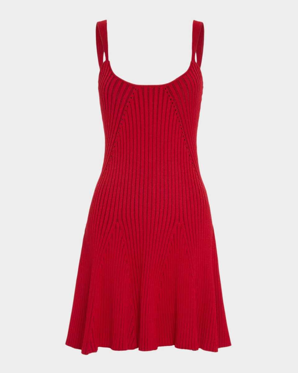 Lidia Ribbed Mini Dress